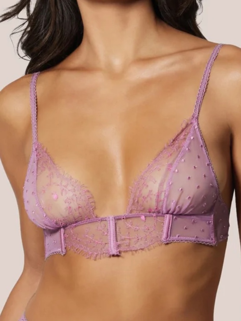 NEW KIKI DE MONTPARNASSE Merci Beaucoup Longline Bra size:Small